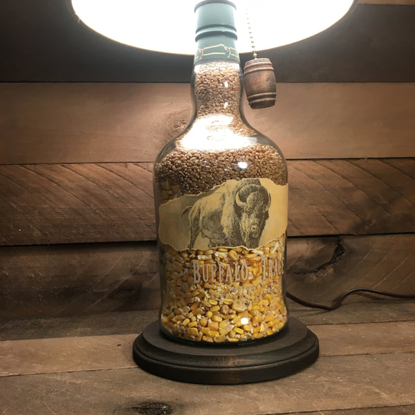 Buffalo Trace Bourbon Bottle Lamp (1 liter)