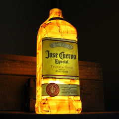 Outlets Handmade Upcycled Corralejo Tequila Bottle Lamp